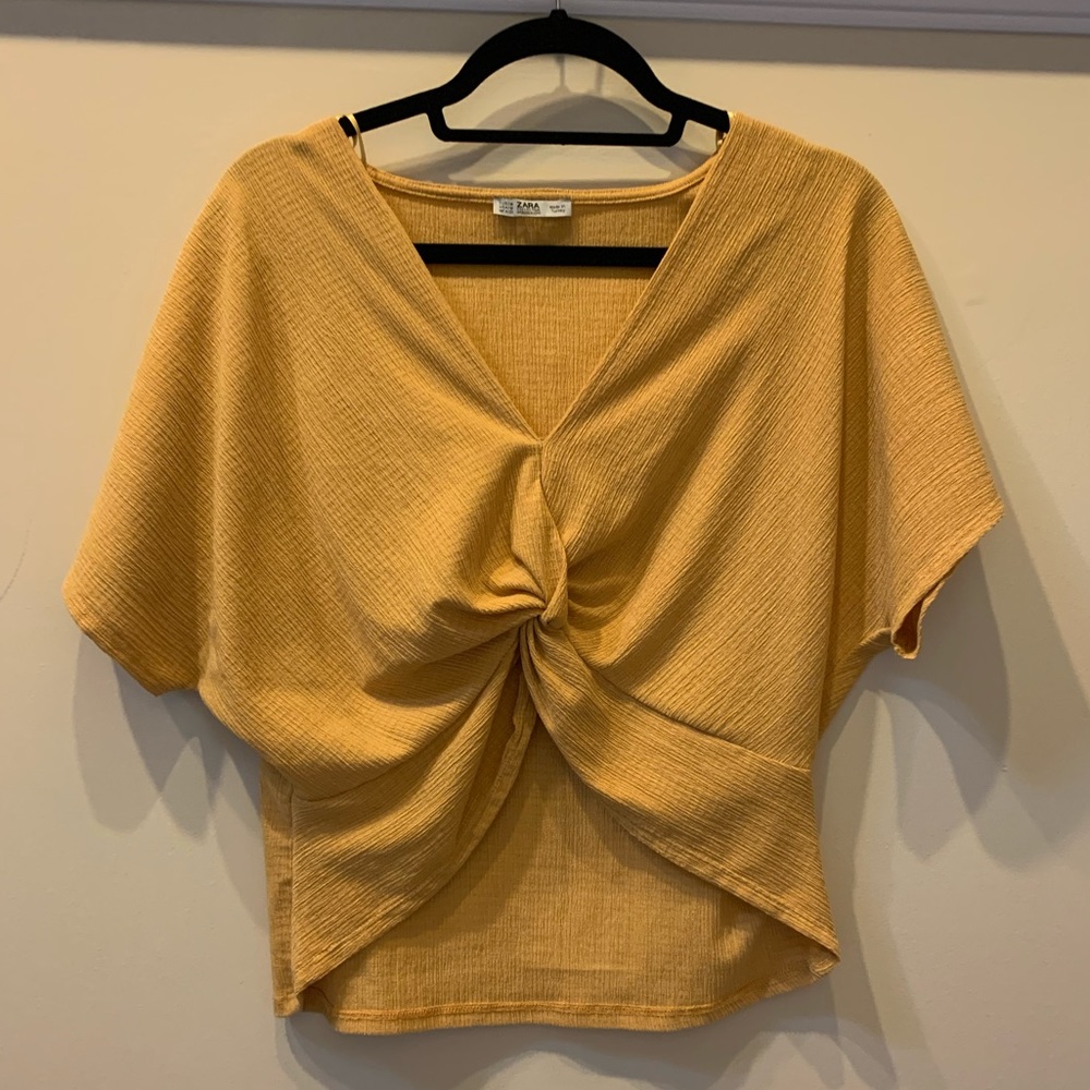 Zara Twist Front Top